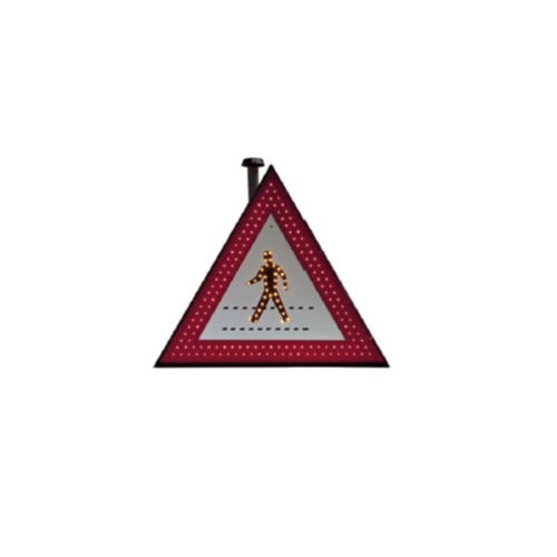 Triangle signalisation danger à LED